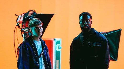 Actors from the Film and TV Charity's brand film, Break the Cycle, on set