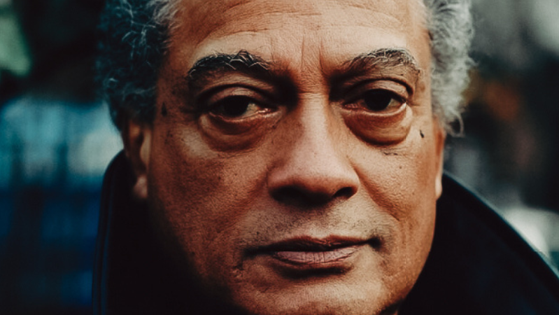 Headshot of Sir Horace Ové, CBE. One of the leading black independent filmmakers to emerge in Britain.